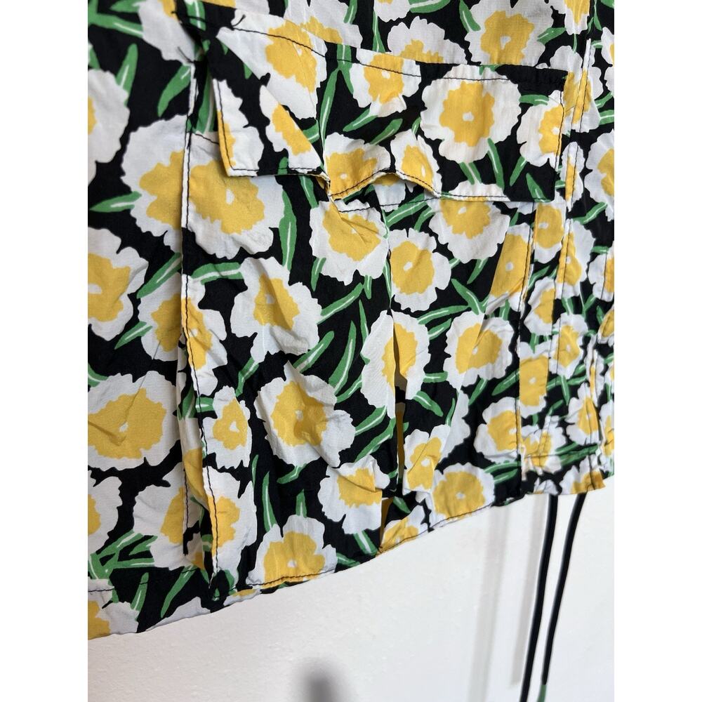 Diane Von Furstenberg x Target (M) Nylon PACKABLE POUCH-Yellow Hooded Vest-DVF- - Picture 4 of 11